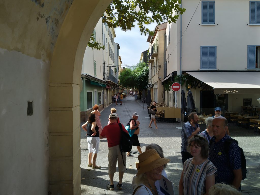 A view of Old Antibes