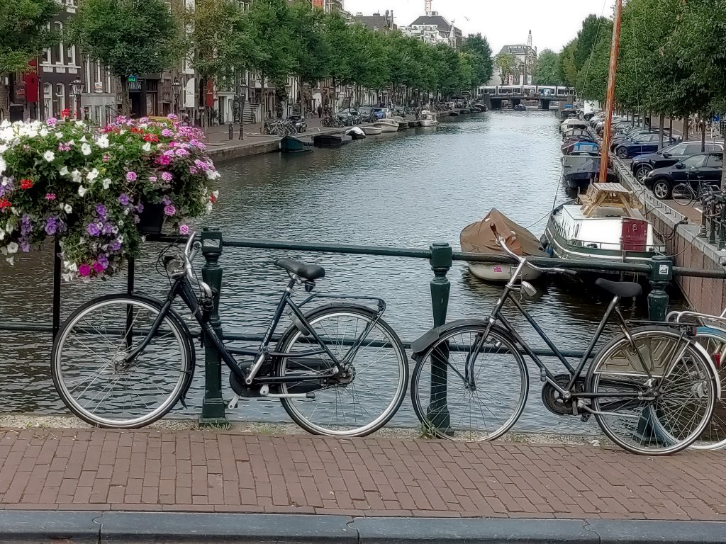 Bikes by the Canal