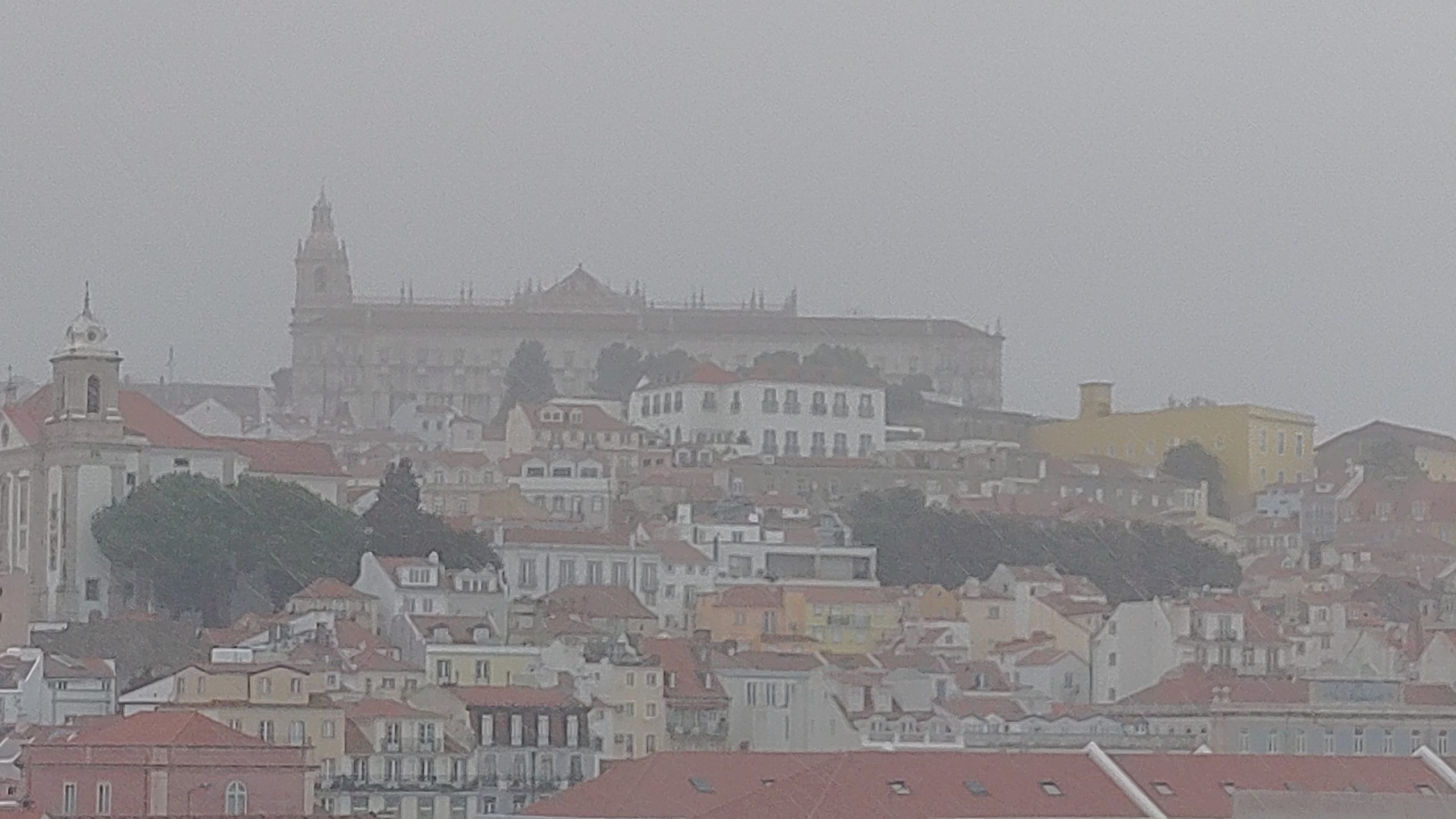 Rain in Lisbon