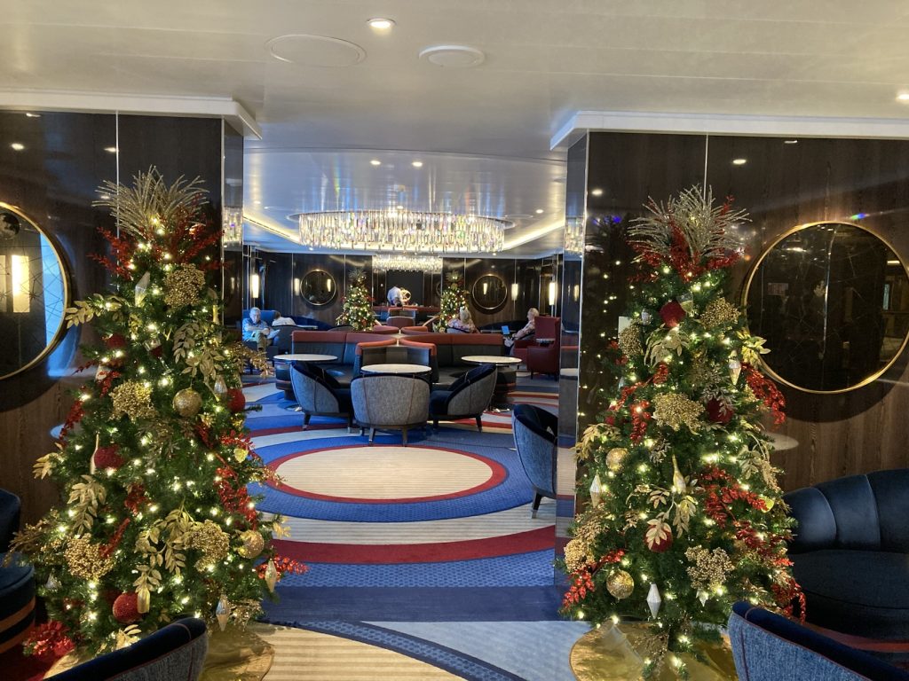 Christmas has arrived on board