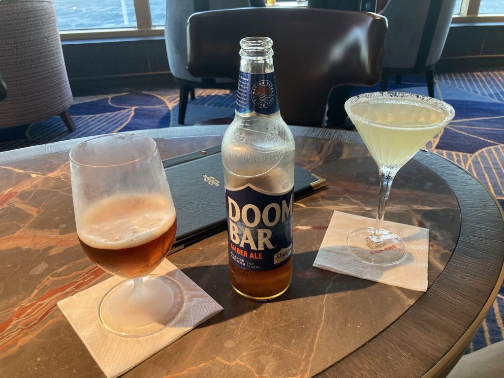 A Doombar and Cool as a Cucumber Cocktail