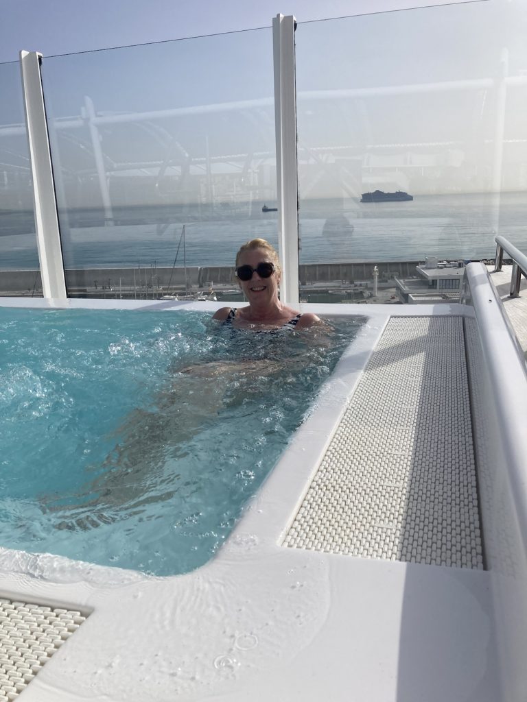 Jane in the Jacuzzi