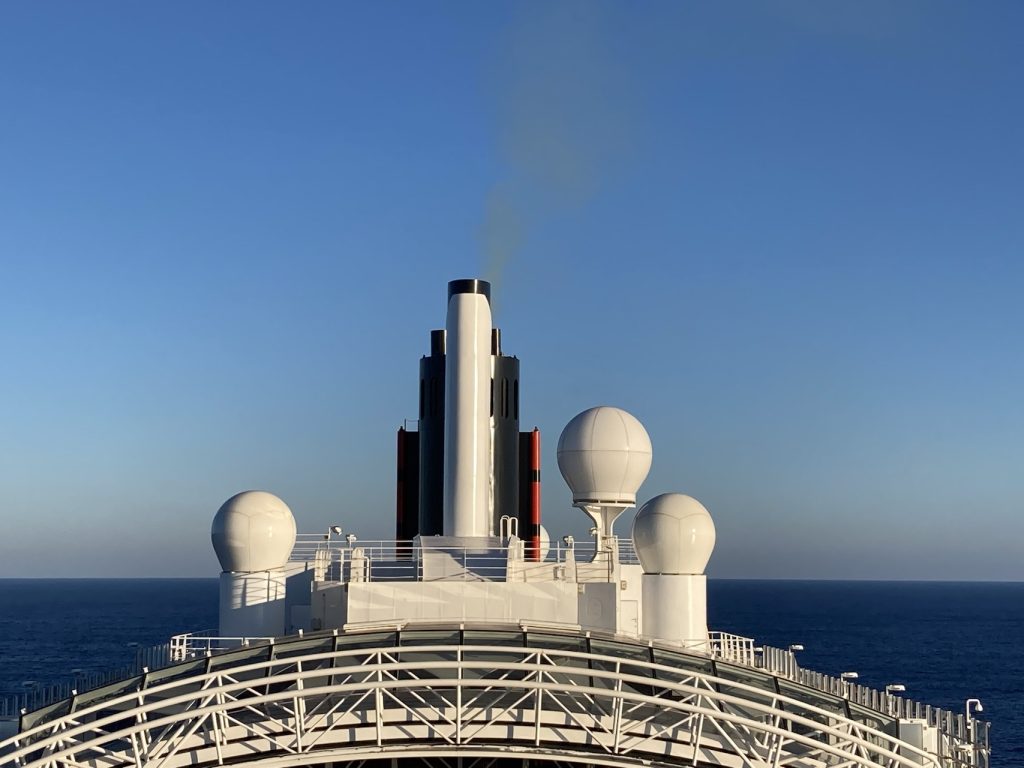 Queen Anne's Funnel looking aft