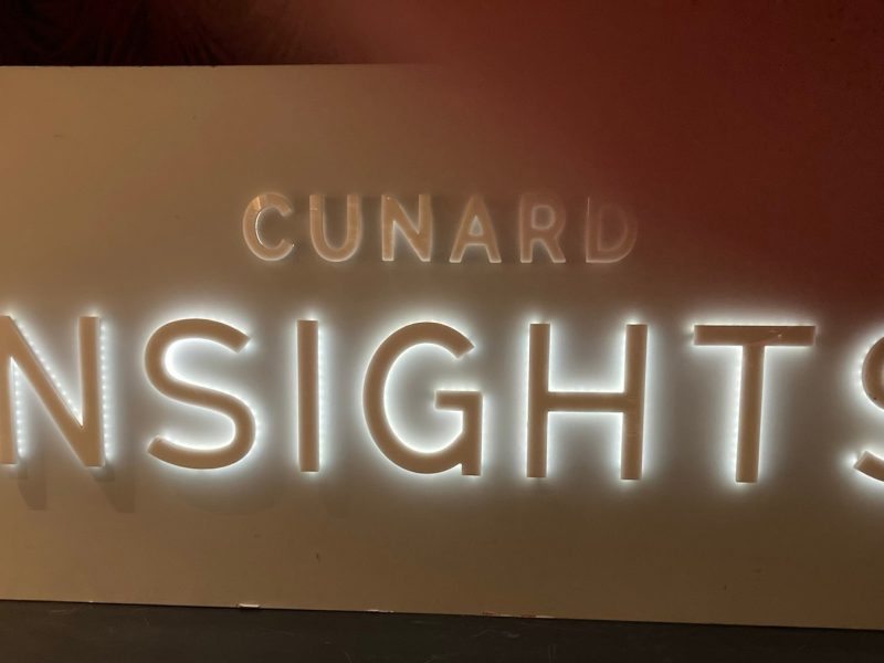 Cunard Insights